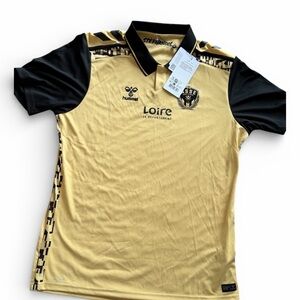 Hummel Men's Black and Gold Jersey